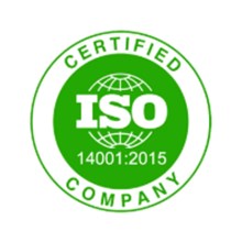 ISO 14001:2015 management system mark