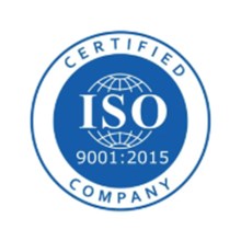 ISO 9001:2015 management system mark