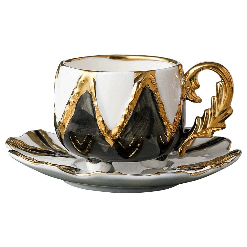 Product Agate Pattern Cup And Saucer Thumb 2