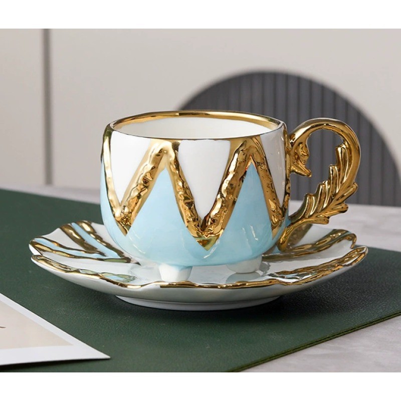 Product Agate Pattern Cup And Saucer Thumb 3