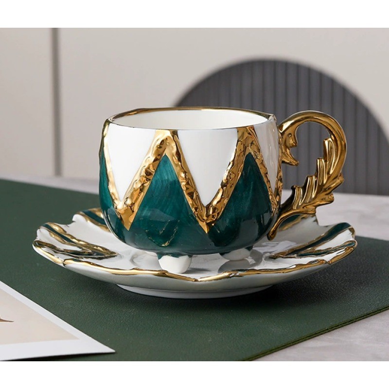 Product Agate Pattern Cup And Saucer Thumb 4