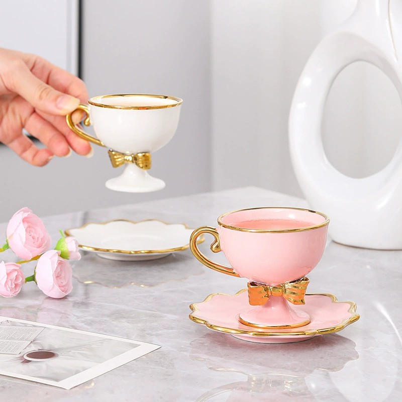 Product Bow Handle Espresso Cup And Saucer Thumb 2