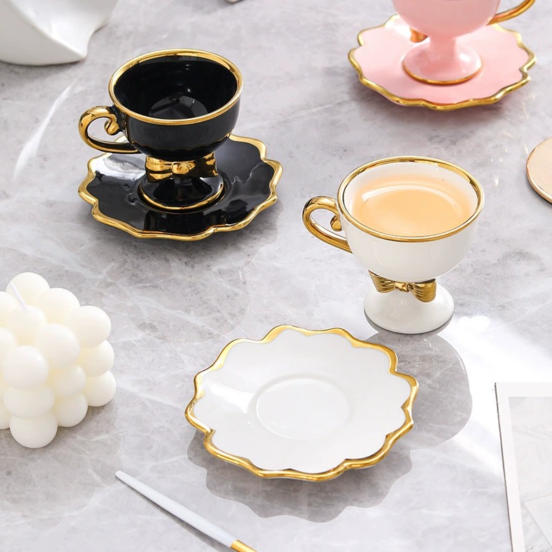 Product Bow Handle Espresso Cup And Saucer Thumb 3