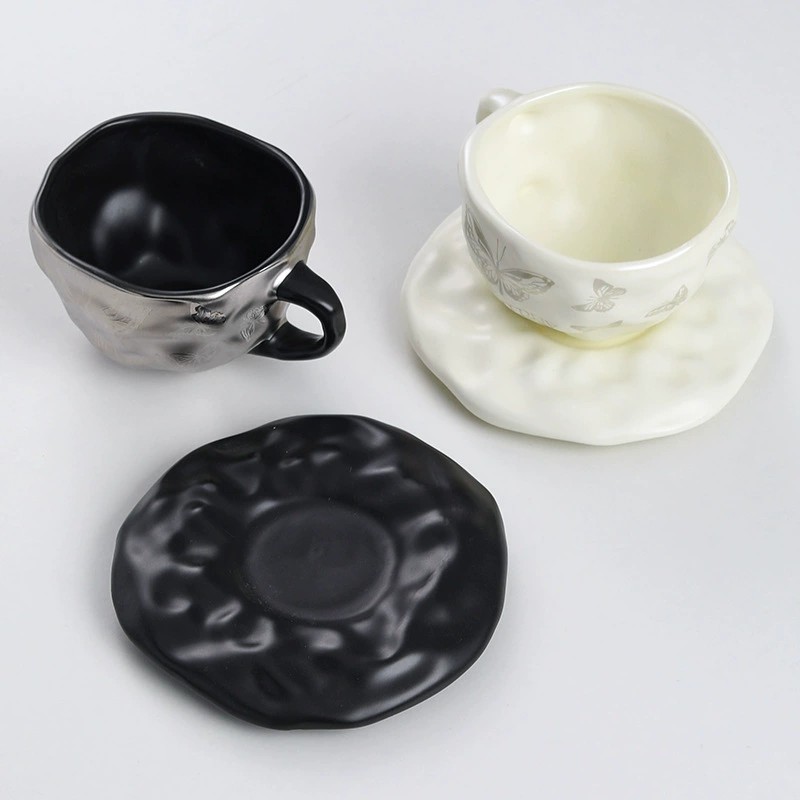 Product Butterfly Motif Cup And Saucer Set Thumb 2