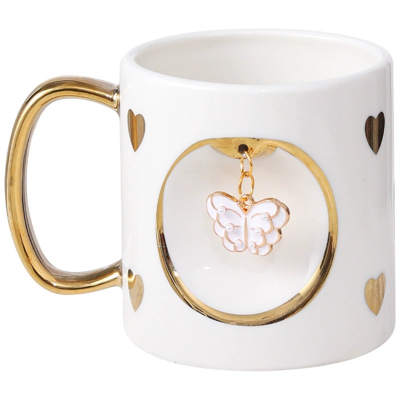 Product Butterfly Pendant Ceramic Mug Main