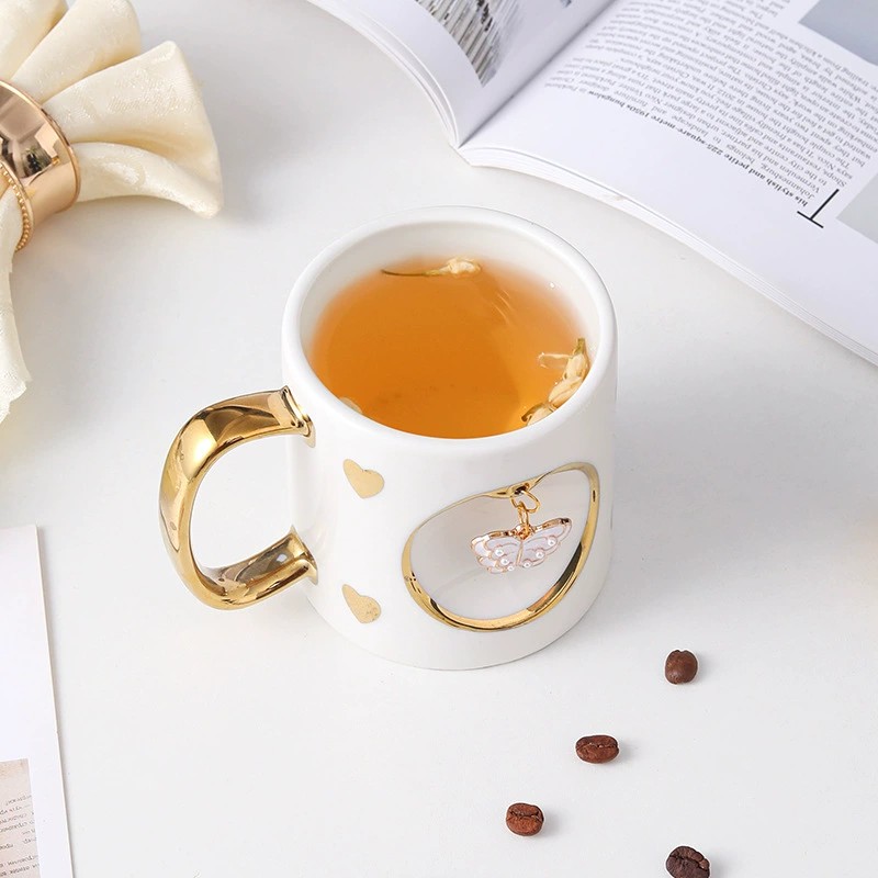 Product Butterfly Pendant Ceramic Mug Thumb 1