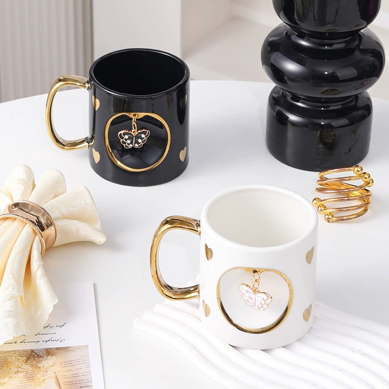 Product Butterfly Pendant Ceramic Mug Thumb 4