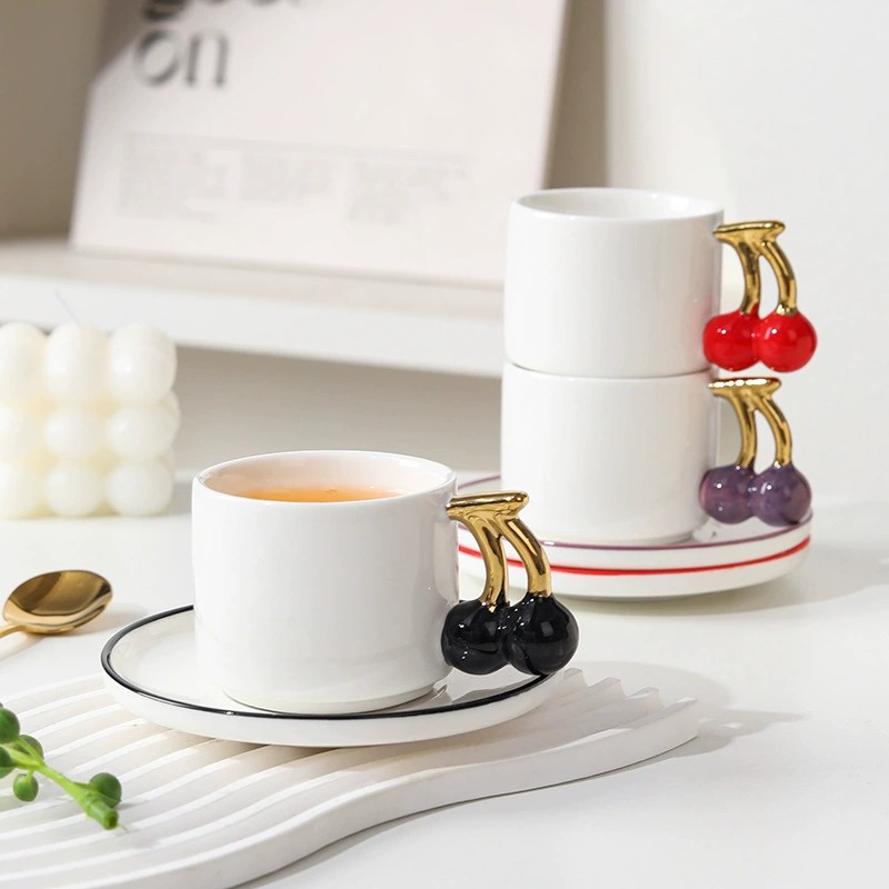 Product Cherry Motif Espresso Cup Main