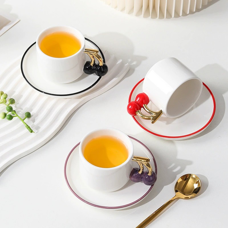 Product Cherry Motif Espresso Cup Thumb 2
