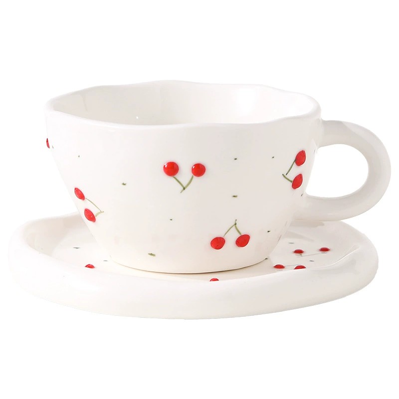 Product Cherry Pattern Cup And Saucer Thumb 4