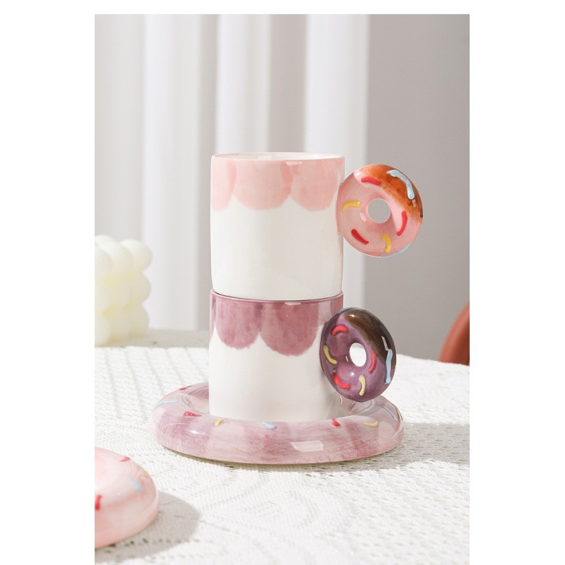 Product Donut Motif Espresso Cup And Saucer Thumb 4