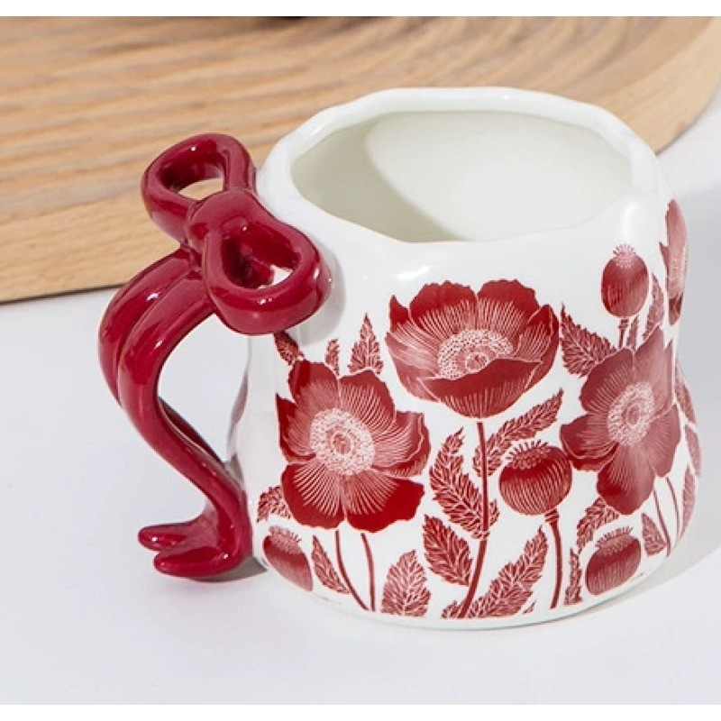 Product Embossed Couple Ceramic Mug Thumb 3