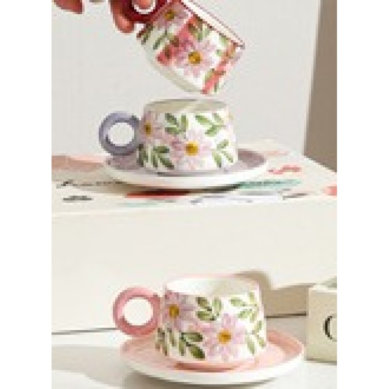 Product Floral Gift Cup And Saucer Set Thumb 1