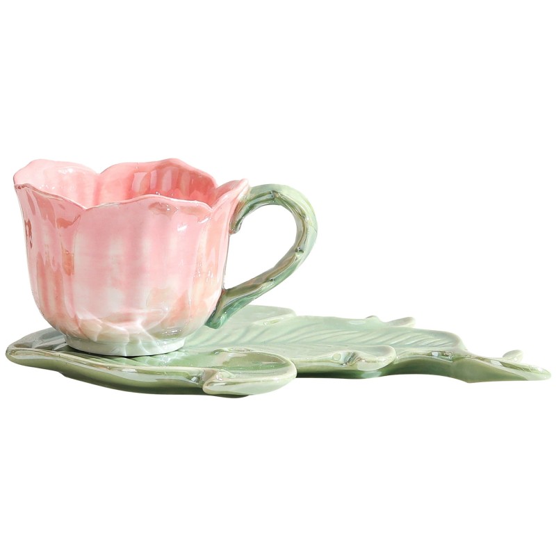 Product Flower Shaped Espresso Cup And Saucer Thumb 2