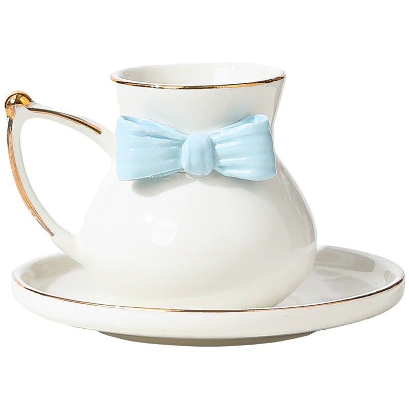 Product Hand Formed Bow Cup And Saucer Thumb 3