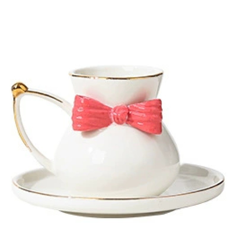 Product Hand Formed Bow Cup And Saucer Thumb 4