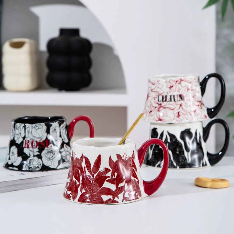 Product Holiday Textured Ceramic Mug Thumb 1
