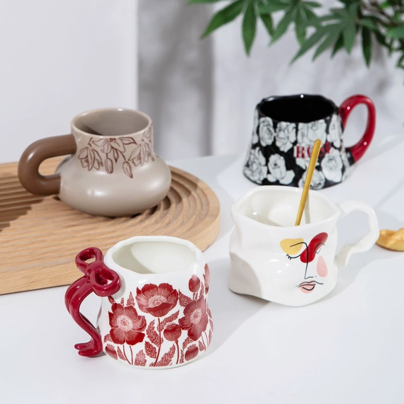 Product Holiday Textured Ceramic Mug Thumb 2