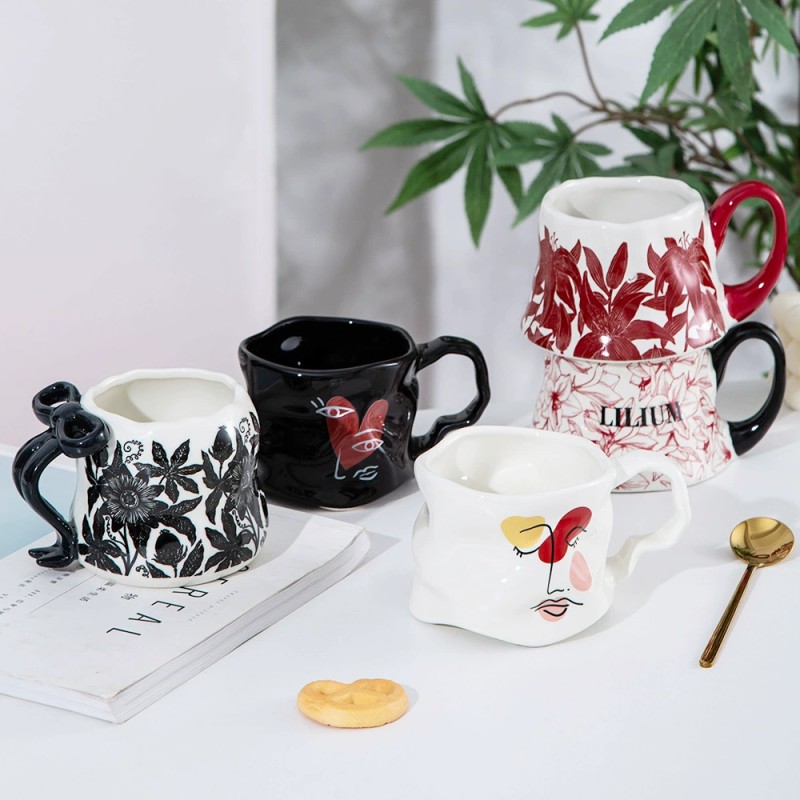 Product Holiday Textured Ceramic Mug Thumb 4