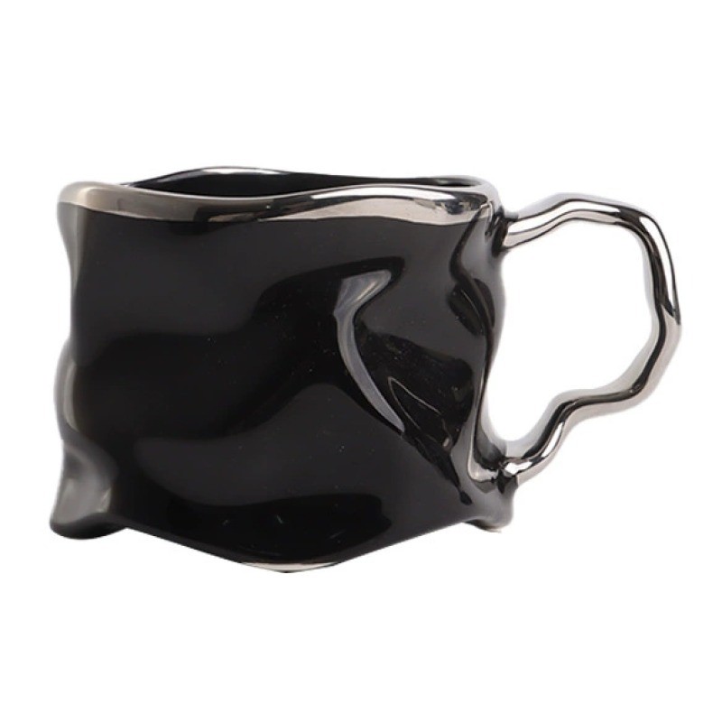 Product Irregular Couple Ceramic Mug Main
