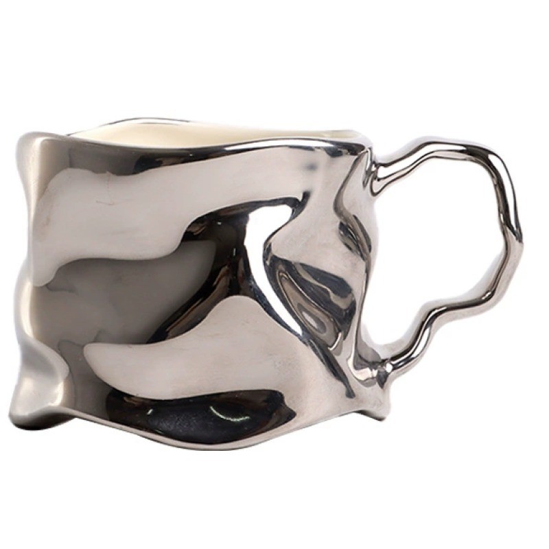Product Irregular Couple Ceramic Mug Thumb 1