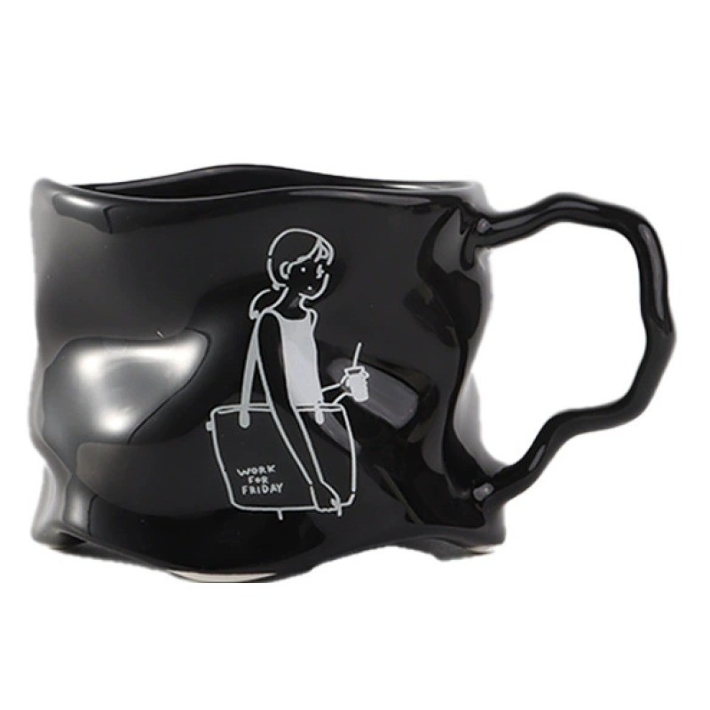 Product Irregular Couple Ceramic Mug Thumb 3