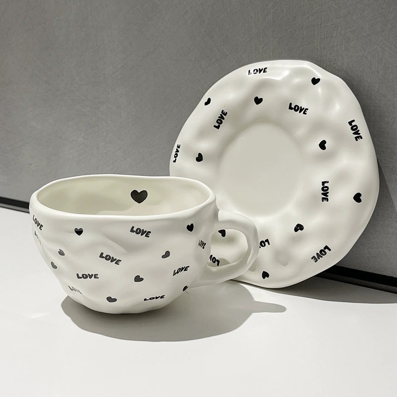Product Irregular Wide Cup And Saucer Thumb 1