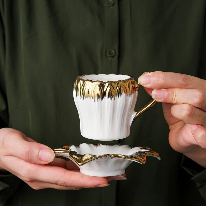 Product Lily Flower Cup And Saucer Thumb 1