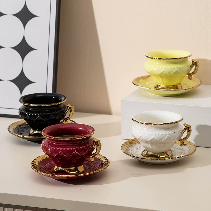 Product Metallic Accent Espresso Cup And Saucer Main