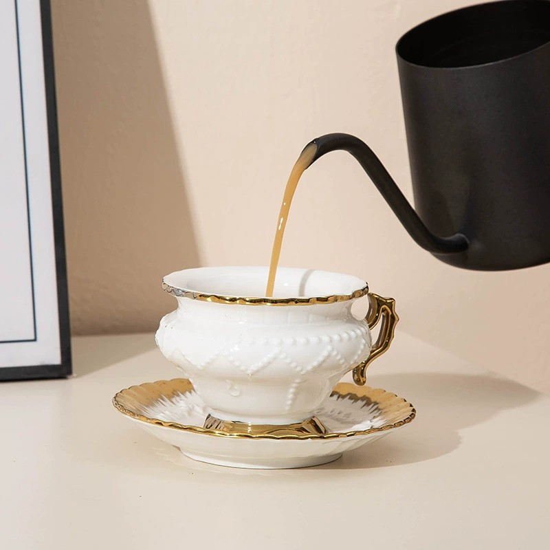 Product Metallic Accent Espresso Cup And Saucer Thumb 2