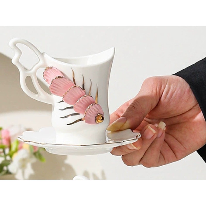 Product Minimalist Espresso Cup And Saucer Main