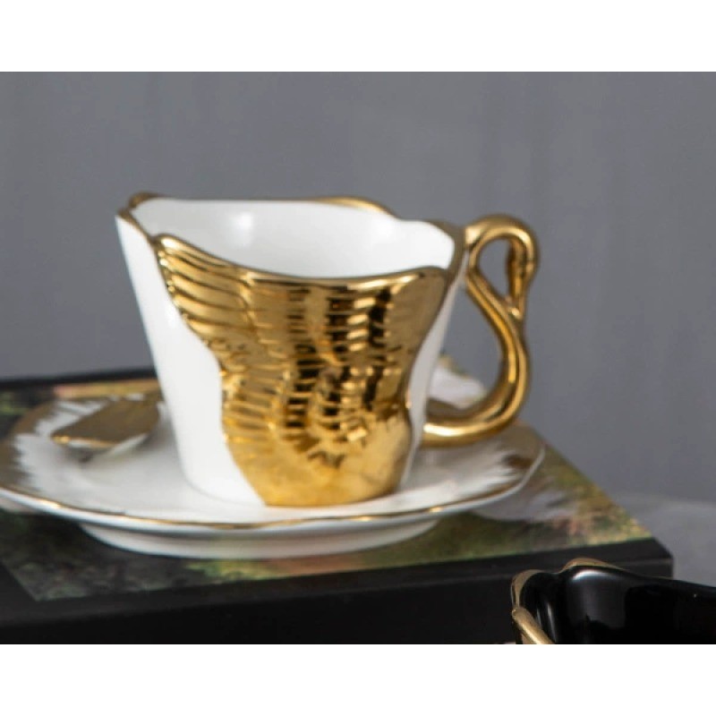 Product Peacock Accent Espresso Cup And Saucer Main