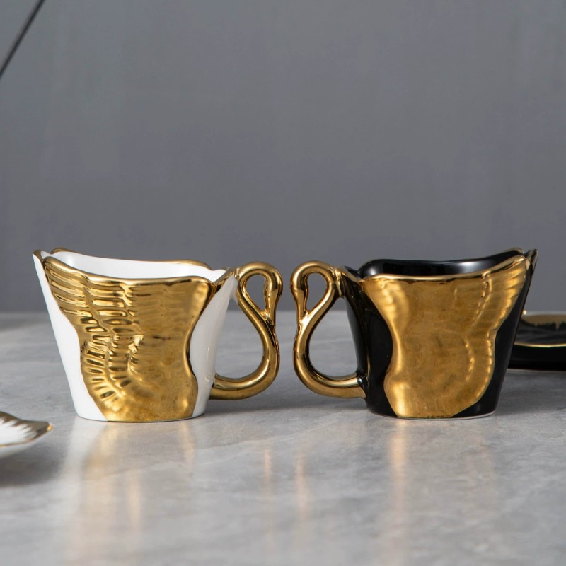 Product Peacock Accent Espresso Cup And Saucer Thumb 3