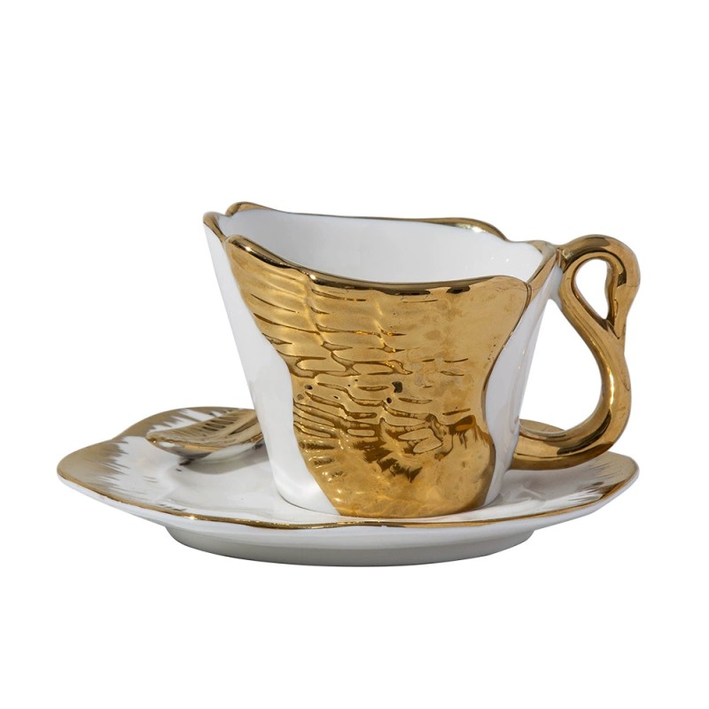 Product Peacock Accent Espresso Cup And Saucer Thumb 4