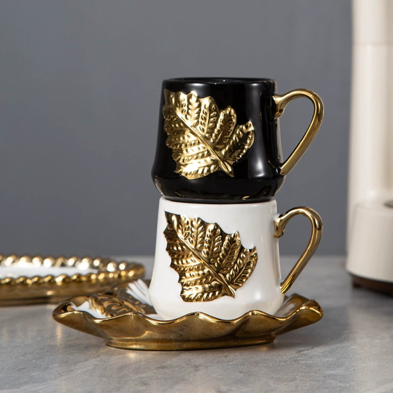 Product Pearl Accent Espresso Cup And Saucer Thumb 1