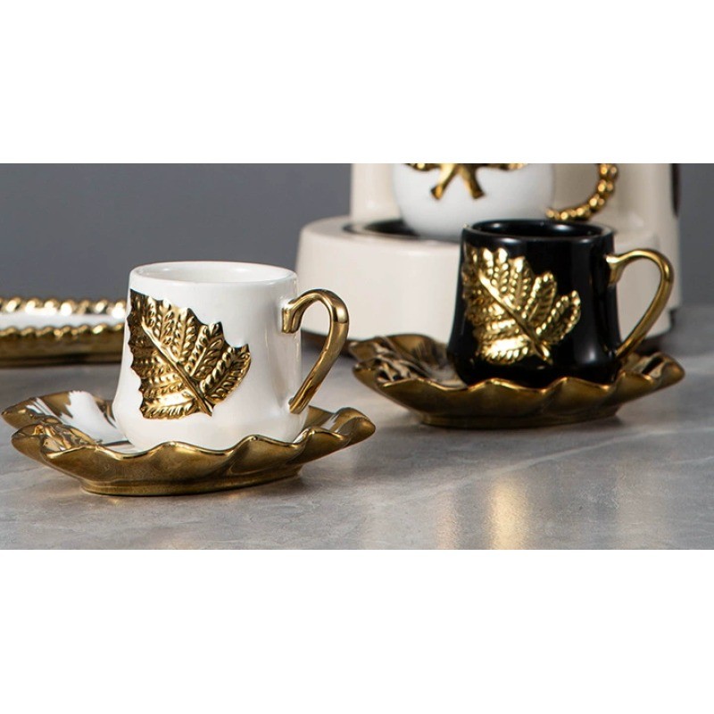 Product Pearl Accent Espresso Cup And Saucer Thumb 4