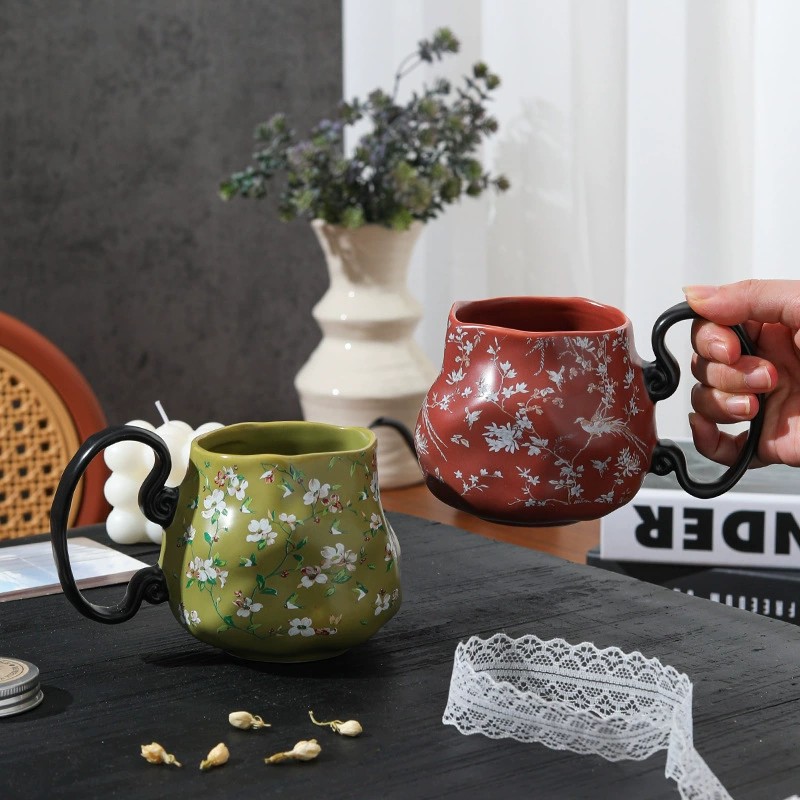 Product Retro Handle Ceramic Cup Thumb 1
