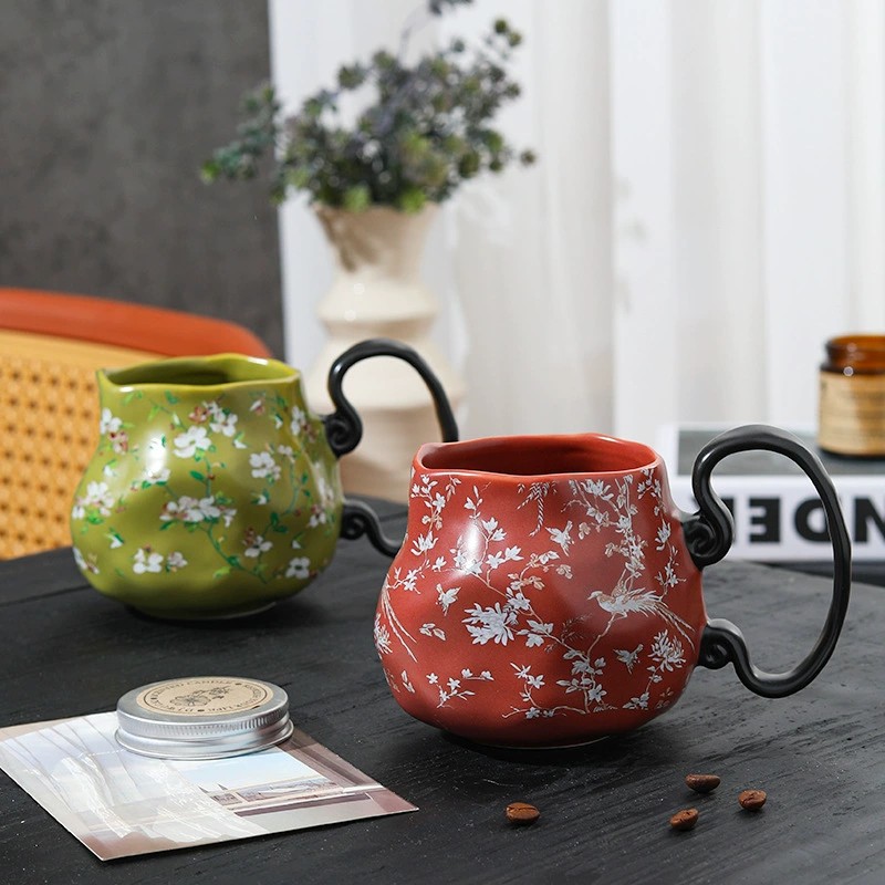 Product Retro Handle Ceramic Cup Thumb 2