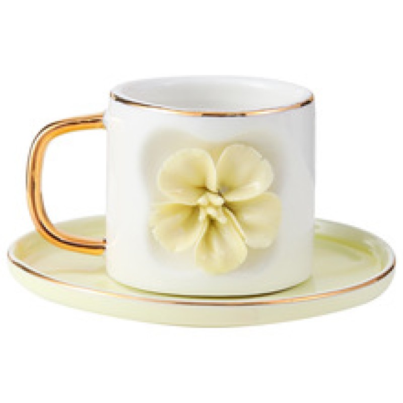 Product Sculpted Cherry Blossom Cup And Saucer Thumb 4