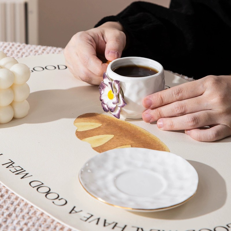 Product Sculpted Floral Espresso Cup And Saucer Thumb 4