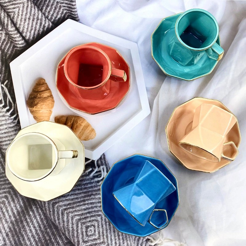 Product Square Rim Cup And Saucer Main