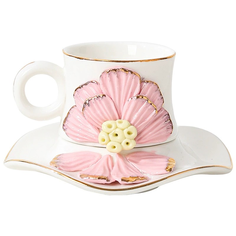Product Sunflower Sculpted Cup And Saucer Thumb 4
