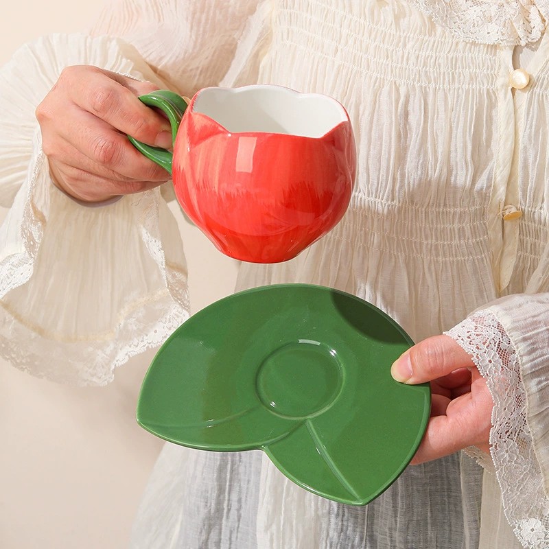 Product Tulip Petal Cup And Saucer Thumb 2