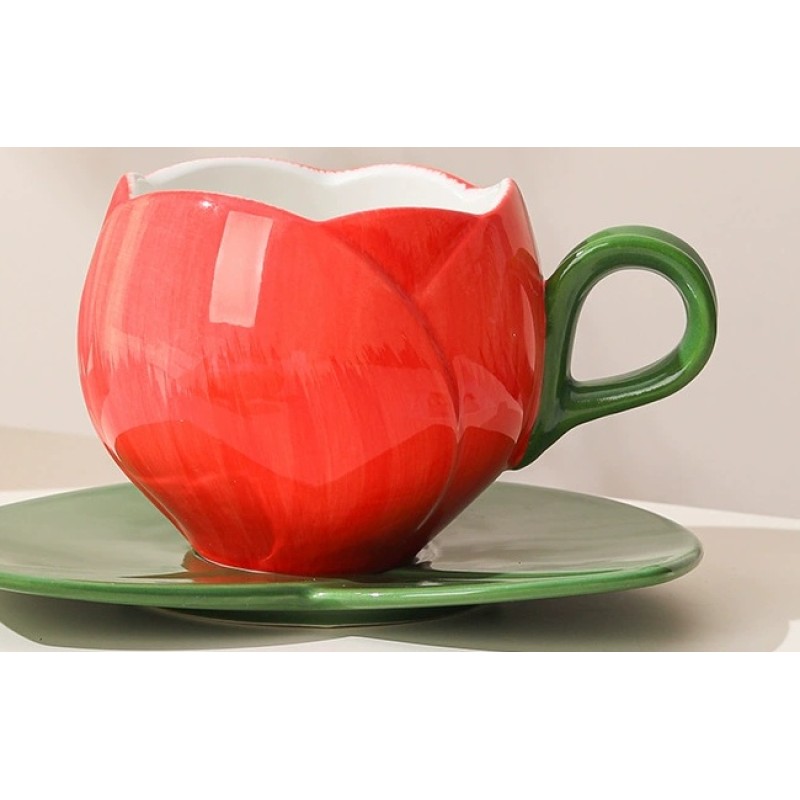 Product Tulip Petal Cup And Saucer Thumb 3