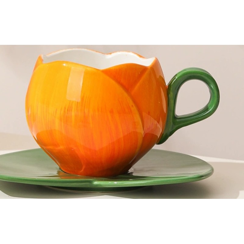 Product Tulip Petal Cup And Saucer Thumb 4