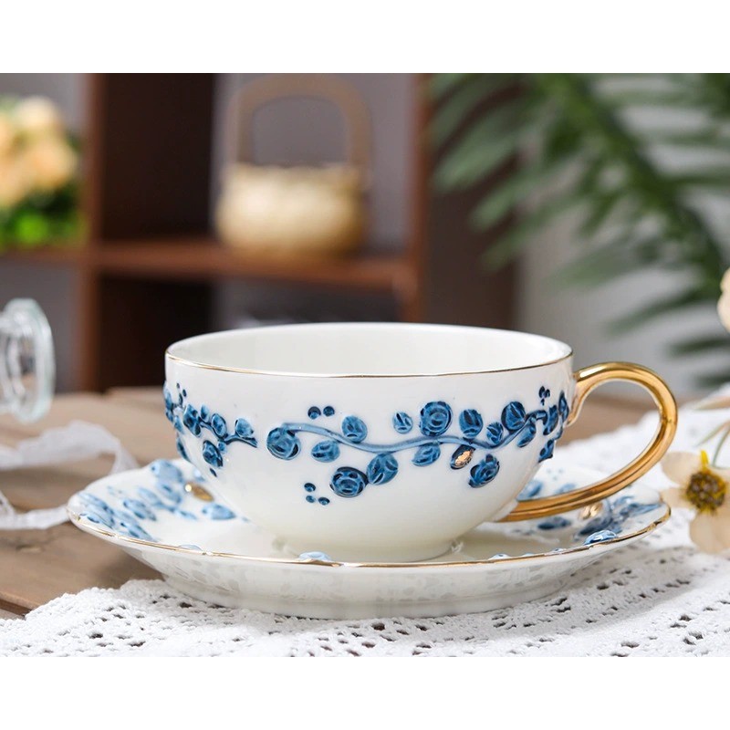 Product Vintage Floral Cup And Saucer Thumb 4