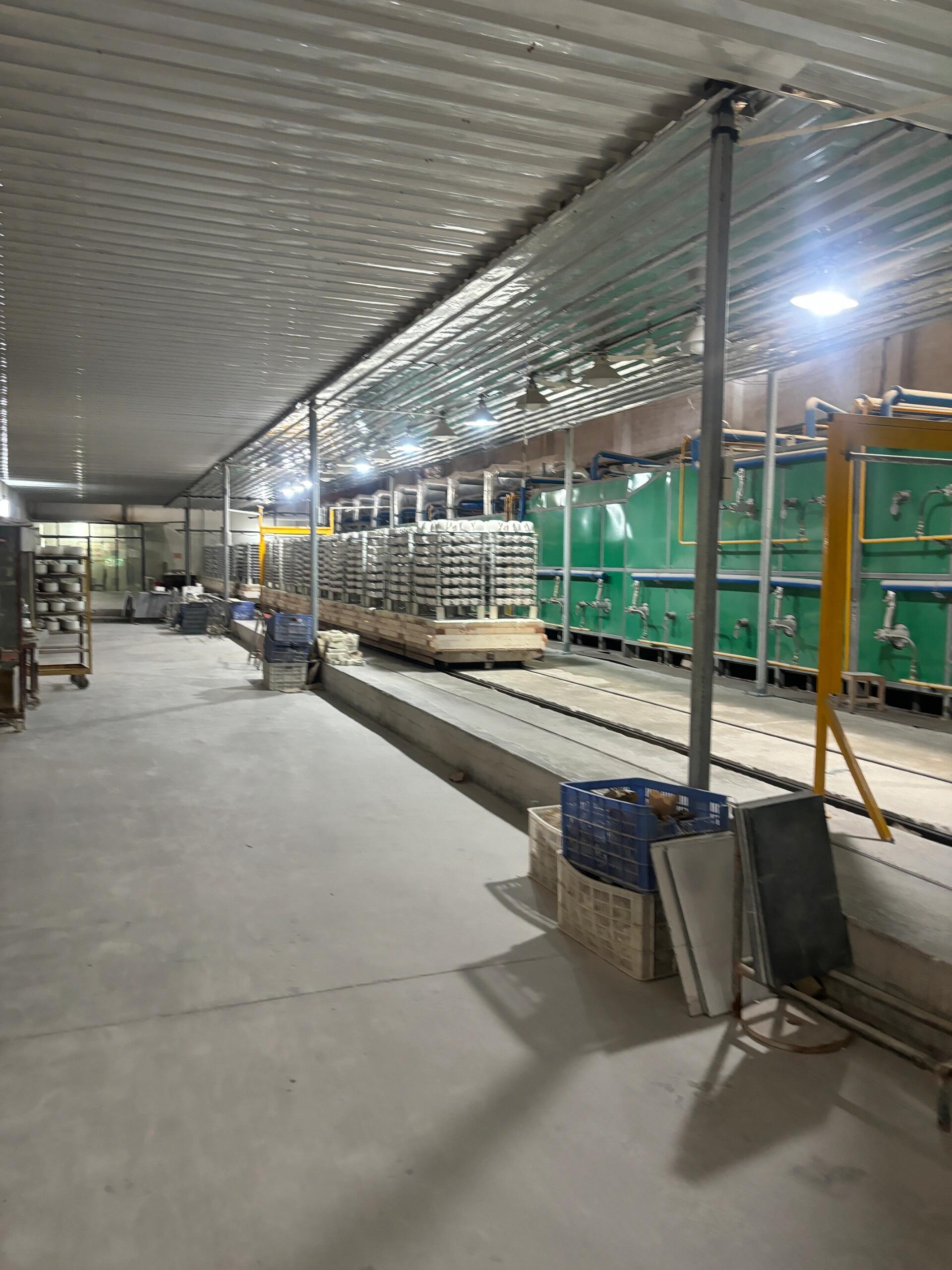 Ceramic production workshop